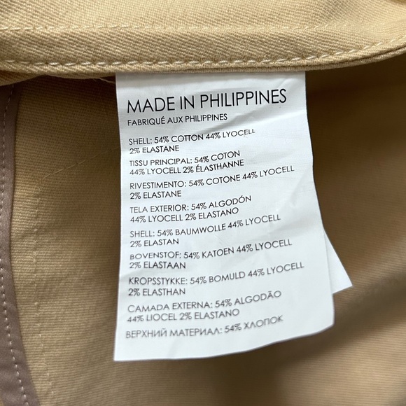 Club Monaco Trench Coat Sz Small - Picture 10 of 11